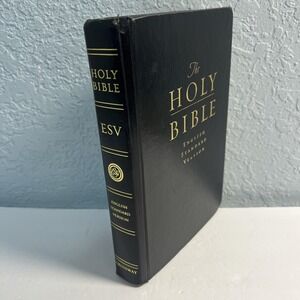 Holy Bible English Standard Version ESV‎ Crossway 2001 Hardcover Black